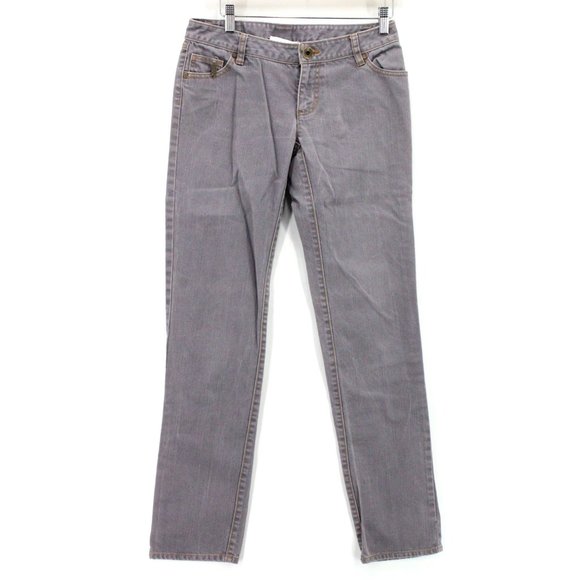 Patrick Robinson x Target Jeans Womens Gray Medium Washed Cotton Slim Fit Size 5 - Picture 1 of 10